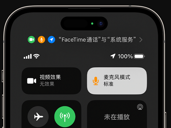 泗县苹果授权维修网点分享iPhone在通话时让你的声音更清晰 